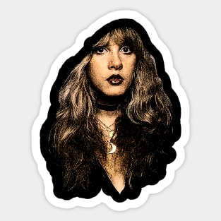 stevie nicks 70s Sticker